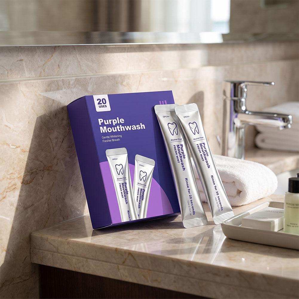 Purple Mouthwash Teeth Cleanin - Teeth Whitening Mouthwash 评论和价格